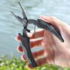 Нержавеющая сталь титановое покрытие рыболовные плоскогубцы зубчатые лезвия Dyneema рыболовные ножницы леска съемник крючков с зажимной втулкой