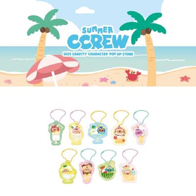 Предзаказ 2023 CRAVITY POP-UP Store CCREW Случайный брелок из ПВХ