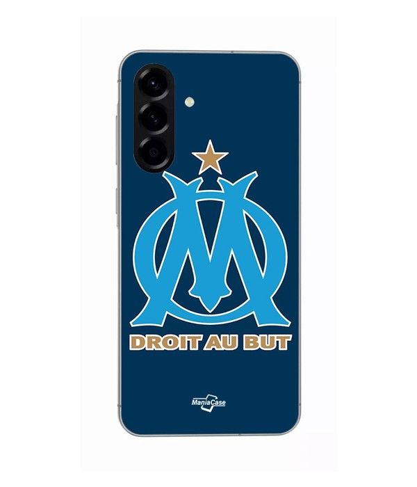 Coque - Maniacase - Samsung Galaxy A26 - Silicone - Souple - Logo OM Olympique de Marseille