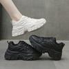 2025 Popular Dad Shoes Women's New Shoes Women's Thick-soled Heightening Muffin Spring Small Women's Shoes Sports Shoes