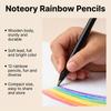 Noteory Multi-Color Rainbow Pencil for Doodling and Painting