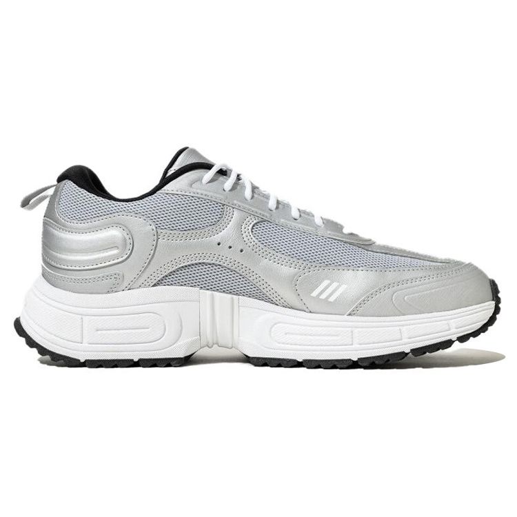 adidas Нео Фэнтези Флау Ткань Синтетическая Кожа ТПУ Спортивный Тренд Жидкое Серебро Амортизация Нескользящие Износостойкие Низкие Повседневные Кроссовки HQ4610