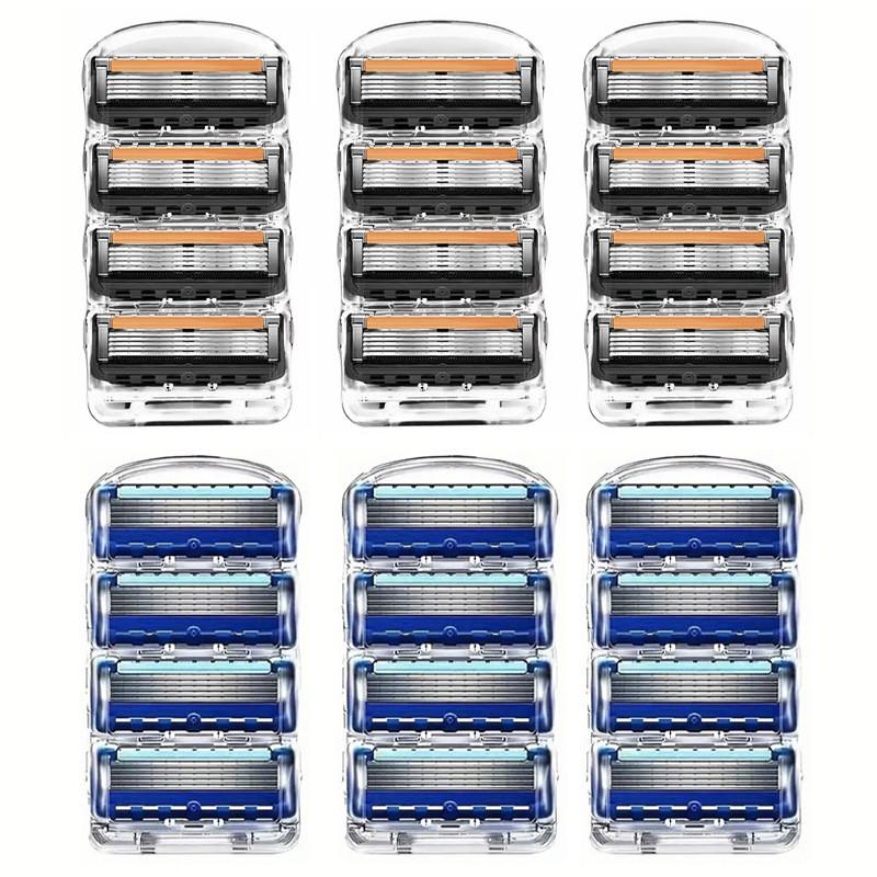 Manual Mens Razor With Five Layer Blades For Daily Shaving And Bathroom Use