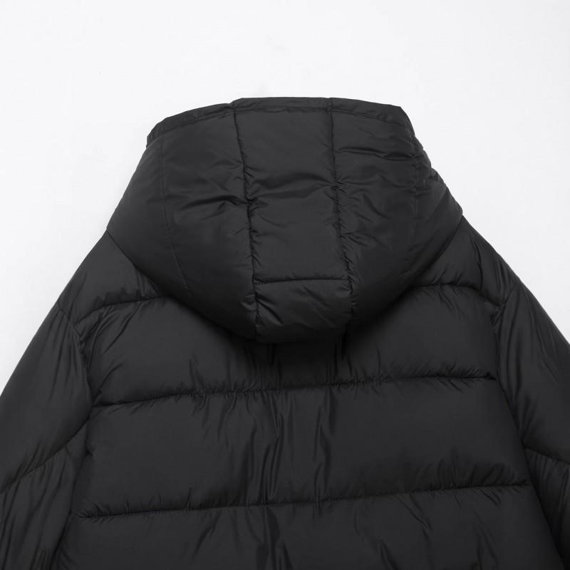Womens Casual Loose Hooded Cotton Puffer Jacket 2025 Winter Stand Collar Zip Up Coat