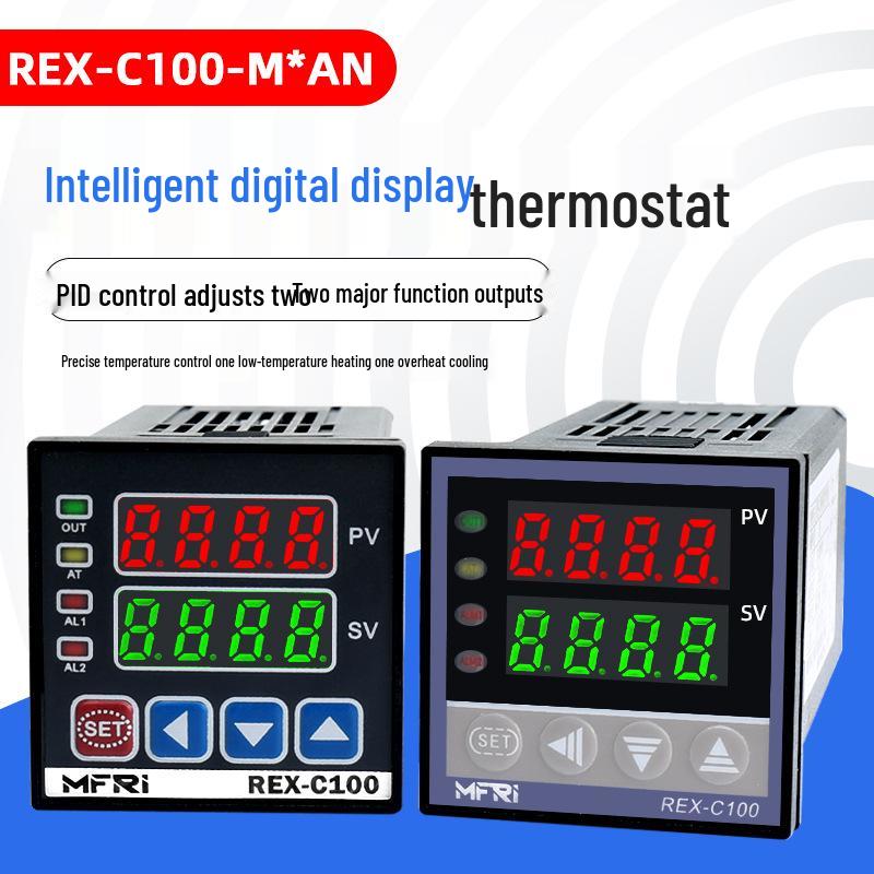 REX-C100 Интеллектуальный ПИД-регулятор температуры цифровой 220В