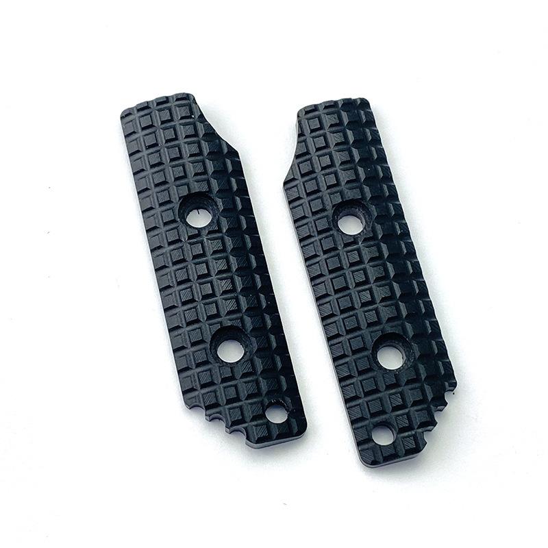 1 Pair 9 Colors G10 Fixed Blade Small Size Frag Grips Scales for Strider SA SA-L DB DB-L PR LD DL EB/DB Knives DIY Make Part