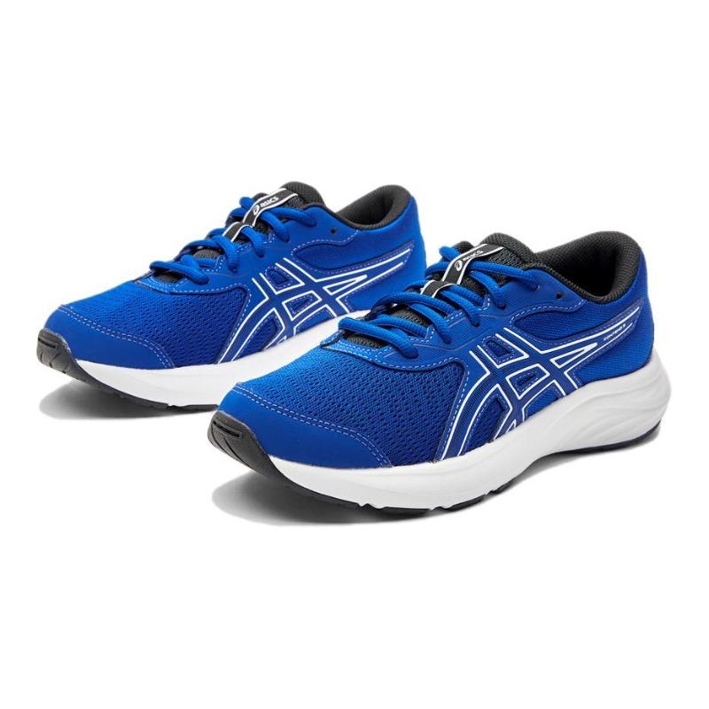 Asics Кроссовки для бега CONTEND 9 Унисекс Детские Низкие Сине-Белые 1014A337-400