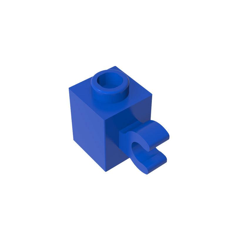 50pcs 60476 Modified 1x1 with Clip Horizontal Grip Building Block Toy Compatible Accessories DIY MOC High-tech