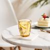 CORELLE Heat-Resistant Diamond Glass Cup Set of 4