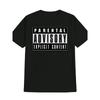 Mens Cotton T Shirt Casual Summer Short Sleeve Letter Print Parental Advisory Graphic Hip Hop Streetwear Comfortable Fashion