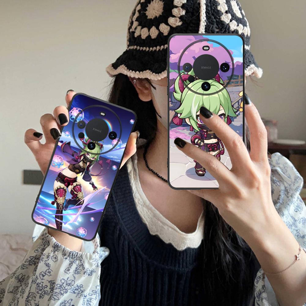 Игровой чехол для мобильного телефона GI Kuki Shinobu для Huawei Mate 60 50 40 30 20 10 Pro Plus Lite E 5G Цветная печать Чехол Чехол Красивый