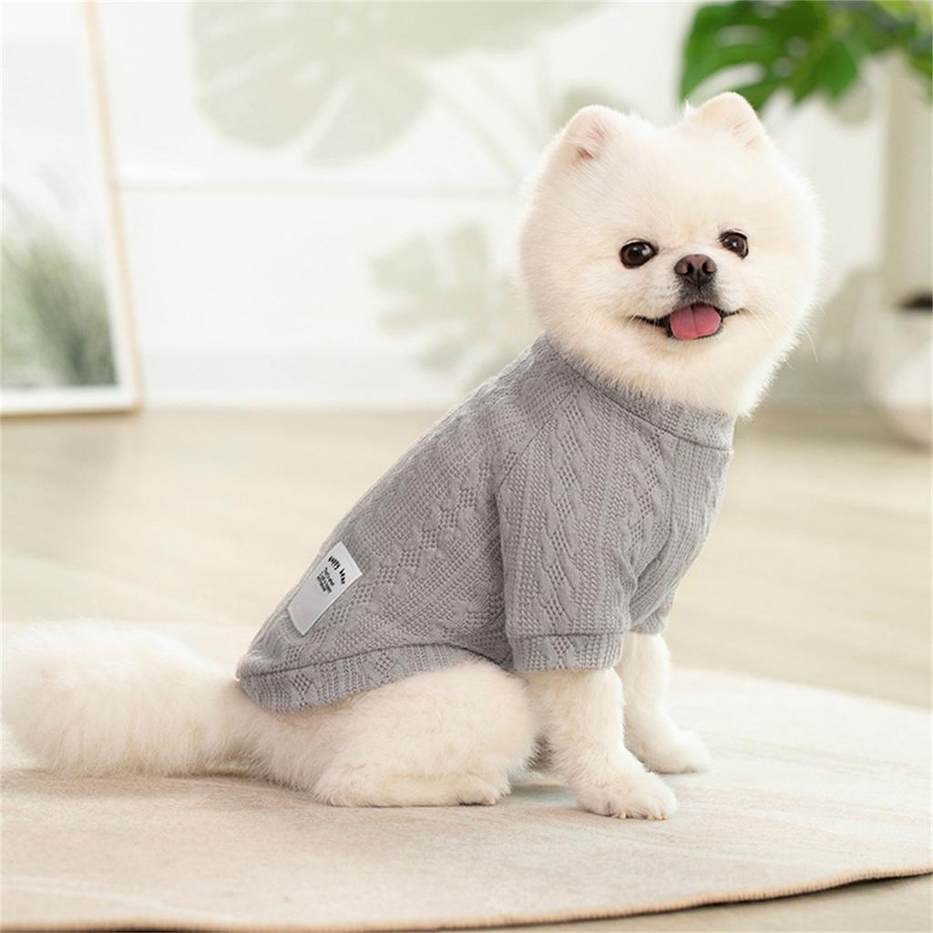 Pet Dog Warm Sweaters For And Winter Puppy Clothes And Dog Knitwear Puppy Clothes Dog Designer Sweater Winter