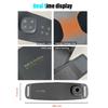 Electric EMS Abdominal Heating Massager Fat Burn Fitness Slimming Belt Waist Belly Weight Loss Training Muscle Stimulator