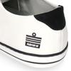 Admiral WATFORD AD601 Size Sneakers, Unisex, White/Black, 25.0cm