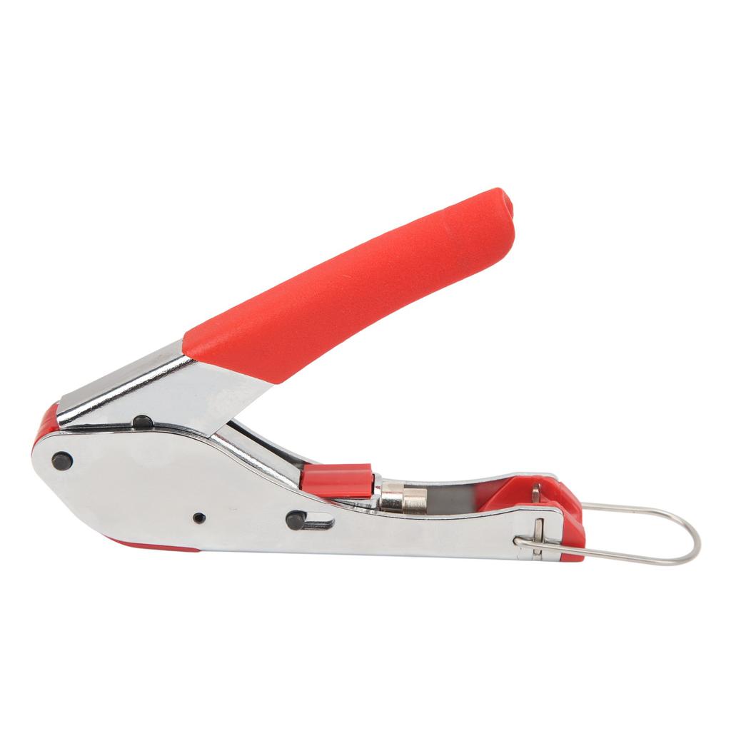 Coaxial Cable Crimper Coax Wire Stripper Crimping Stripping Tool with F Connector for RG59 RG6