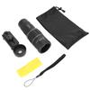 16X Hiking HD Camera Lens Monocular Telescope Zoom Waterproof Fog Proof with Phone Holder