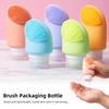 60/90 мл щеточка для лица бутылка прочная портативная силиконовая дорожная бутылка для ванны и средств по уходу за кожей герметичная гигиеническая бутылка для хранения