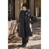 Women's Double-Faced Wool Coat & Vest Set
