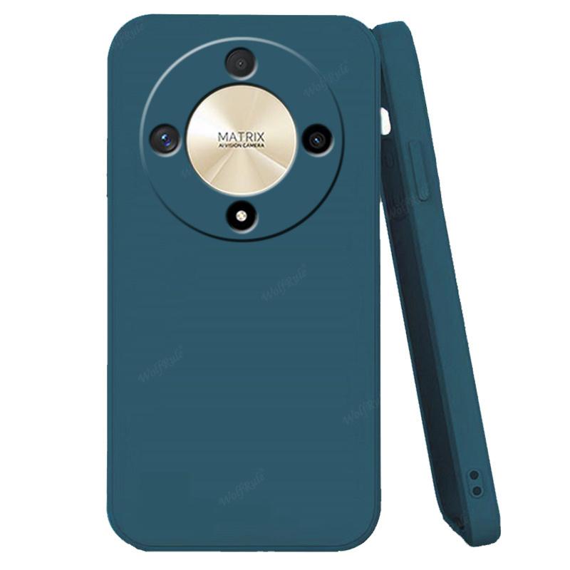 Чехол-накладка для Honor Magic 6 Lite Huawei Honor Magic 6 Lite Capas Противоударный Жидкий Силикон Мягкий Fundas Honor Magic 6 5 4 Lite