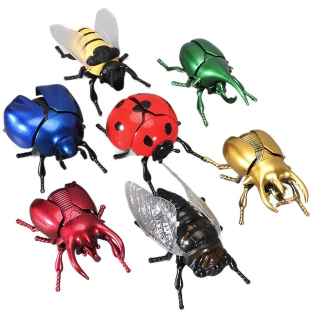 Simulation Chain Winding Insect Toys Plastic Animals Wind Up Insect Insect Model Toy Party Gifts