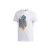 Adidas Graphic Print Crew Neck Breathable T-Shirt Men Tops White DY8714