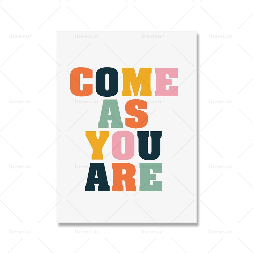 Music Disco Typography Print Poster Wall Pictures Spirit Quote Boho Positive Canvas Painting Indie Band Living Room Home Decor