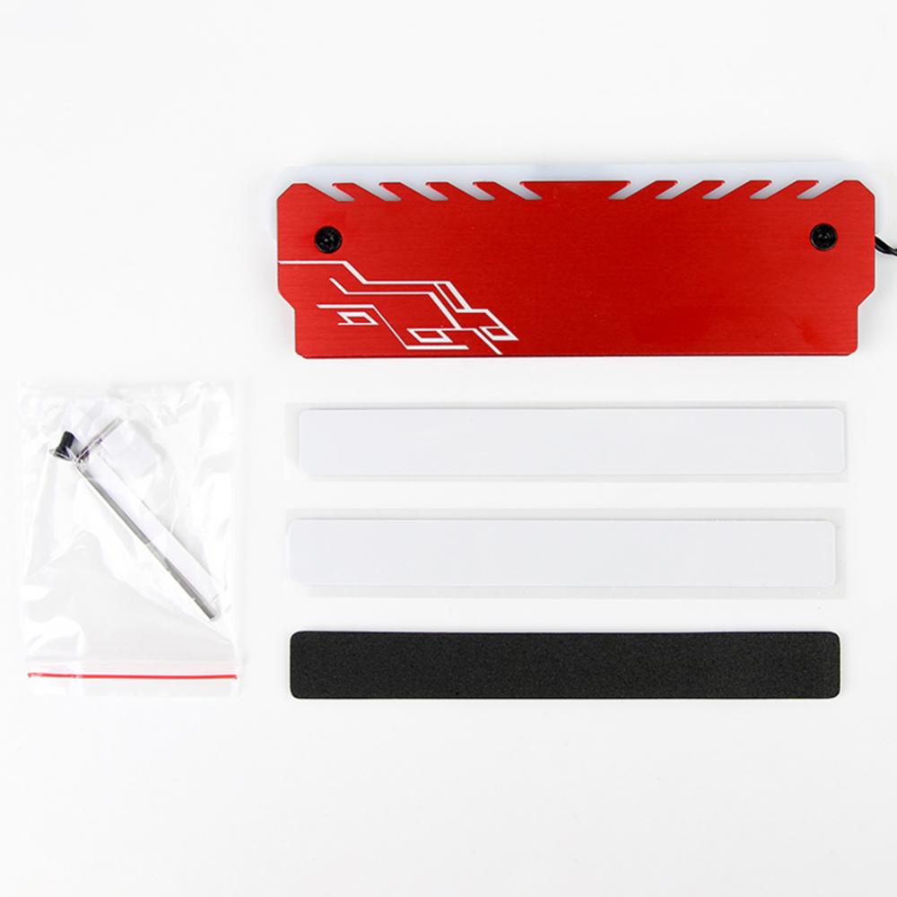 RAM DDR3 DDR2 DDR4 Cooling LED RGB Light Memory RAM Cooler Heat Sink Radiator Computer Cpu RAM Cooling