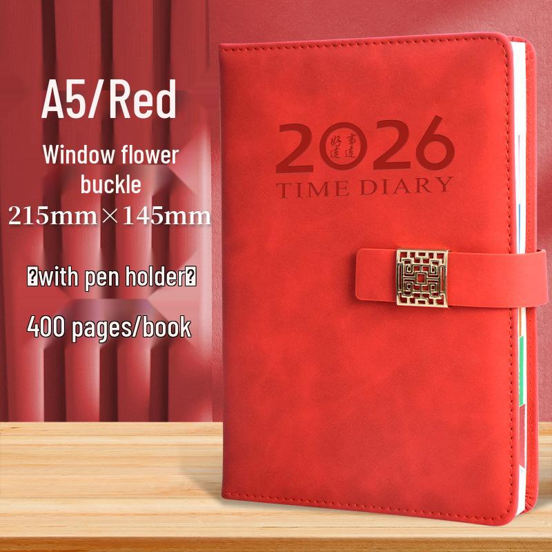 2026 Daily Planner: One Page Per Day Student Notebook