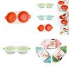 Food-grade Pp Egg Cooker Steamer Make Delicious Poached Eggs In Minutes