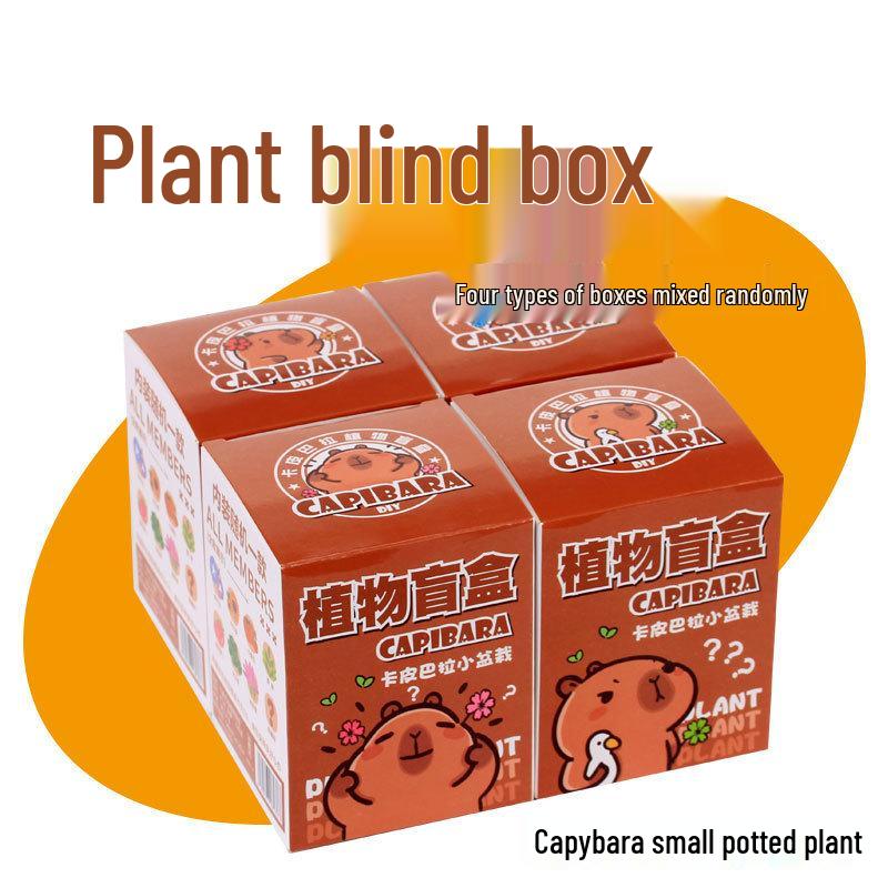 Набор канцелярских принадлежностей с капибарой: Слепая коробка для детей - Набор школьных принадлежностей