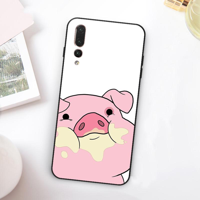 Милый РОЗОВЫЙ Кавайный Поросенок Для Huawei Nova 12i 12s 11i 7i 8i Y73 Y70 Y90 Y60 Y72 Y61 Y91 9 10 SE P30 Pro P40 Lite Чехол
