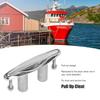 Stainless Steel 316 Flush Mount Cleat Marine Hardware Boat Lift Cleat Pull Up Cleat  Boat Lift