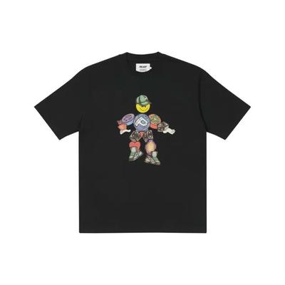 Palace X Pezlondon Collaboration Pez Pezman Футболка унисекс Футболки черные P21TS124