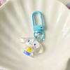 Sanrio Аниме Хелло Китти Прозрачный Мелкий Мерцающий Брелок Мультяшный Пес Циннамон Куроми Мелоди Подвеска на Сумку Милые Аксессуары для Ключей
