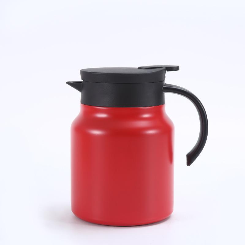 Вакуумный термос из нержавеющей стали 316 с ручкой. Портативный чайник для тушения. Интеллектуальный термочувствительный чайник большой емкости для замачивания.