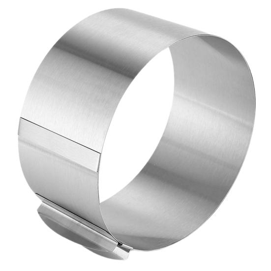 6-12 дюймов Регулируемое кольцо для торта из нержавеющей стали, кольцо для выпечки, форма для торта, многоразовая пищевая форма для выпечки, инструмент для выпечки