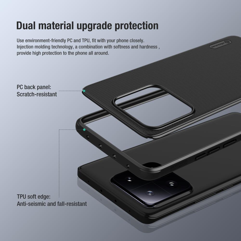 Nillkin Для Xiaomi 14 Pro / 13 5G Чехол Super Frosted Shield Ультратонкий Жесткий Матовый PC Чехол Защитная Задняя Крышка Для Xiaomi 13 5G