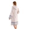 Многоцелевой халат-полотенце унисекс с капюшоном из 100% хлопка, халат из пештемала