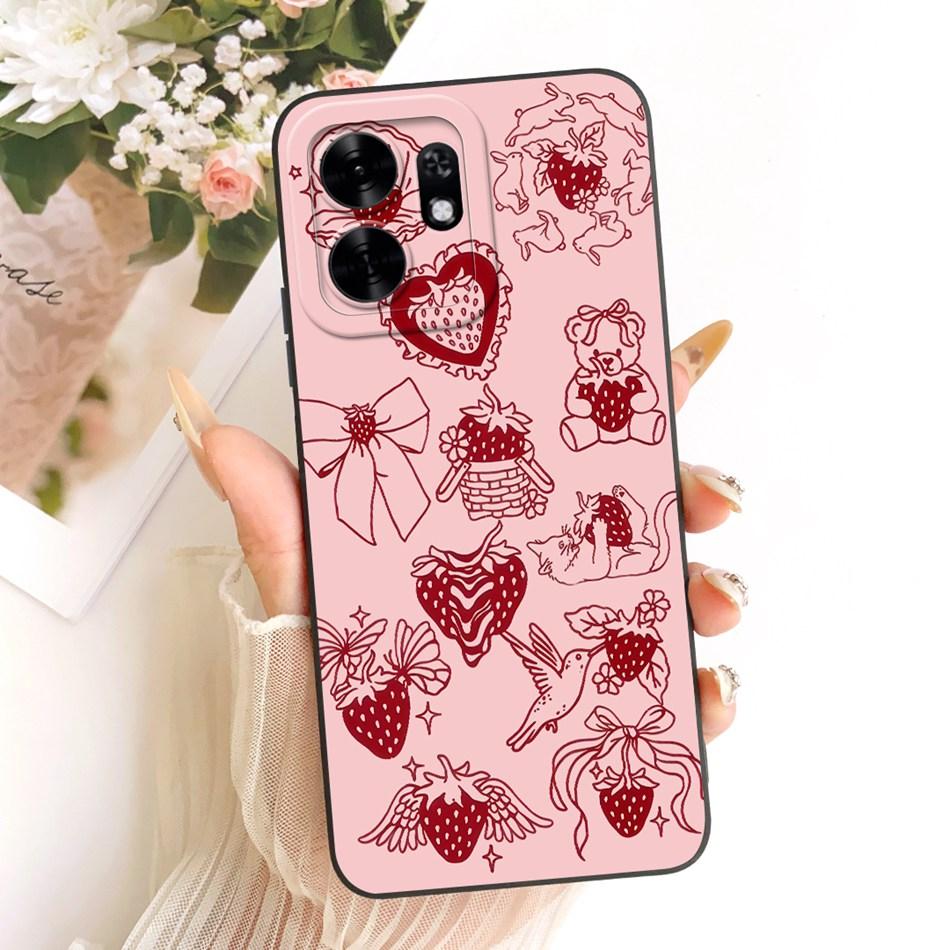 For Honor X6d LNA-NX1 2026 Cute Cat Flower Cartoon Phone Case For Honor X6D 5G Shockproof Soft Silicone Covers Bumpers