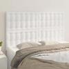VidaXL Headboard Bedroom Furniture Bed Accessories Single Bed Heads Interior Bed Frame Heads White 3116423
