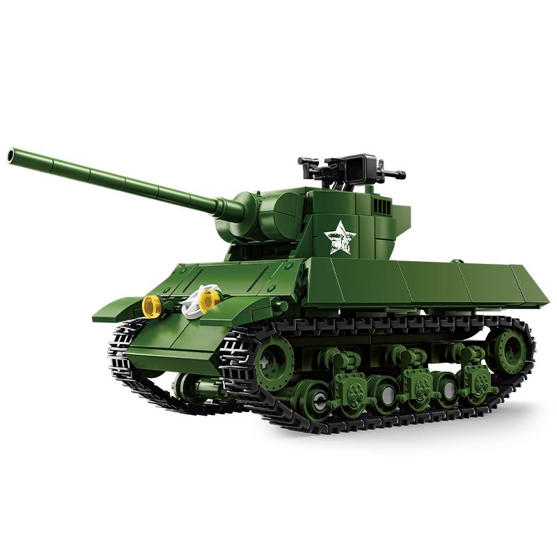 World War 2 WW2 Army Military Soldiers SWAT Halftrack Tank Destroyer Assemble Building Blocks Bricks Children's Toys Gift