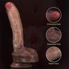 Liquid Silicone Makeup Realistic Simulation Phallus Dildo Super Long Female Sex Toys Masturbator