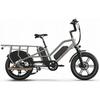 Электрический грузовой велосипед - JOBOBIKE - Transer - 250 Вт - Аккумулятор 15 Ач - Скорость 25 км/ч - Серый