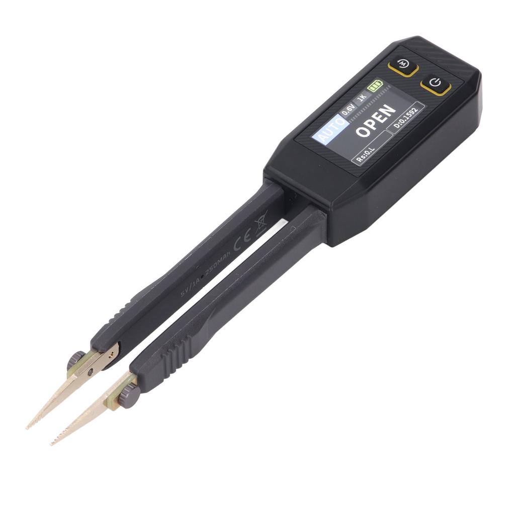 Интеллектуальный LCR пинцет Цифровой Сопротивление Индуктивность Емкость Ручной мультиметр Пинцет