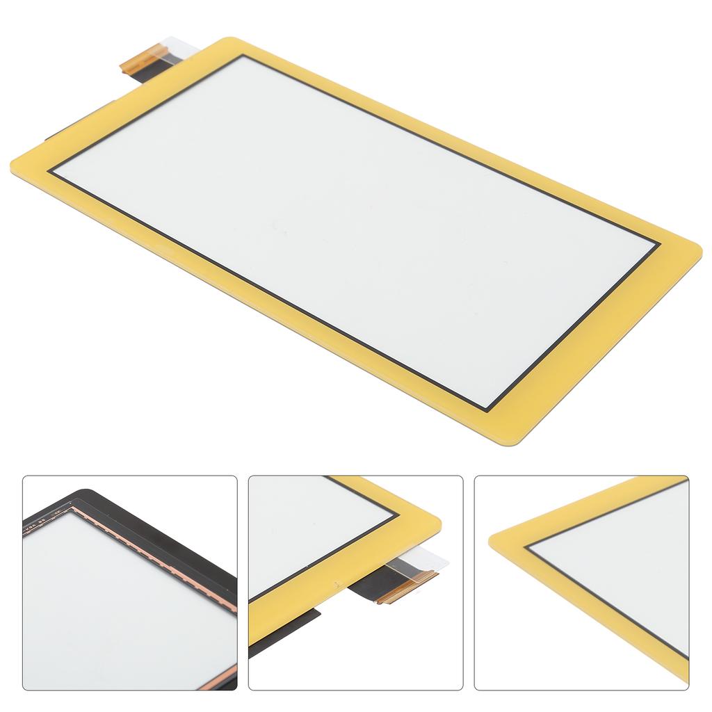 Сменное стекло сенсорной панели, совместимое с запасными частями консоли Switch Lite, желтое