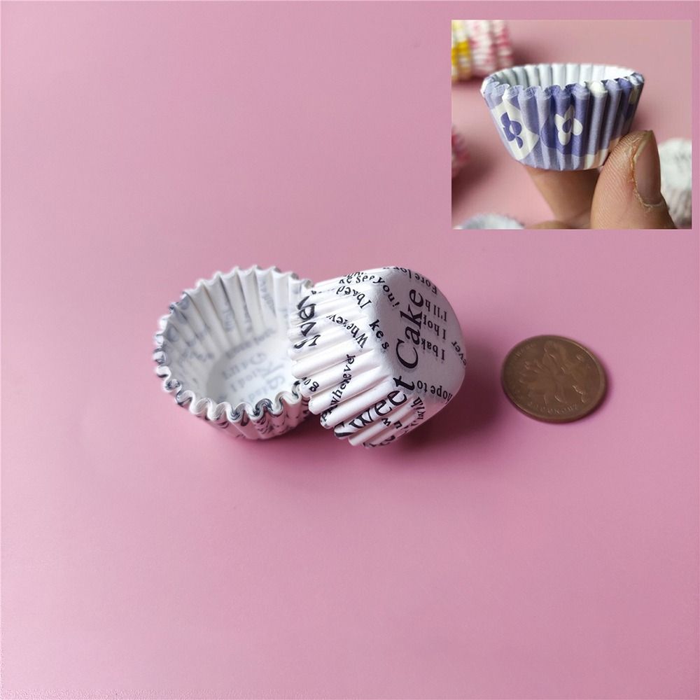 1000pcs Greaseproof Paper Cupcake Liners Disposable Cupcake Wrappers Fashion Muffin Baking Cups