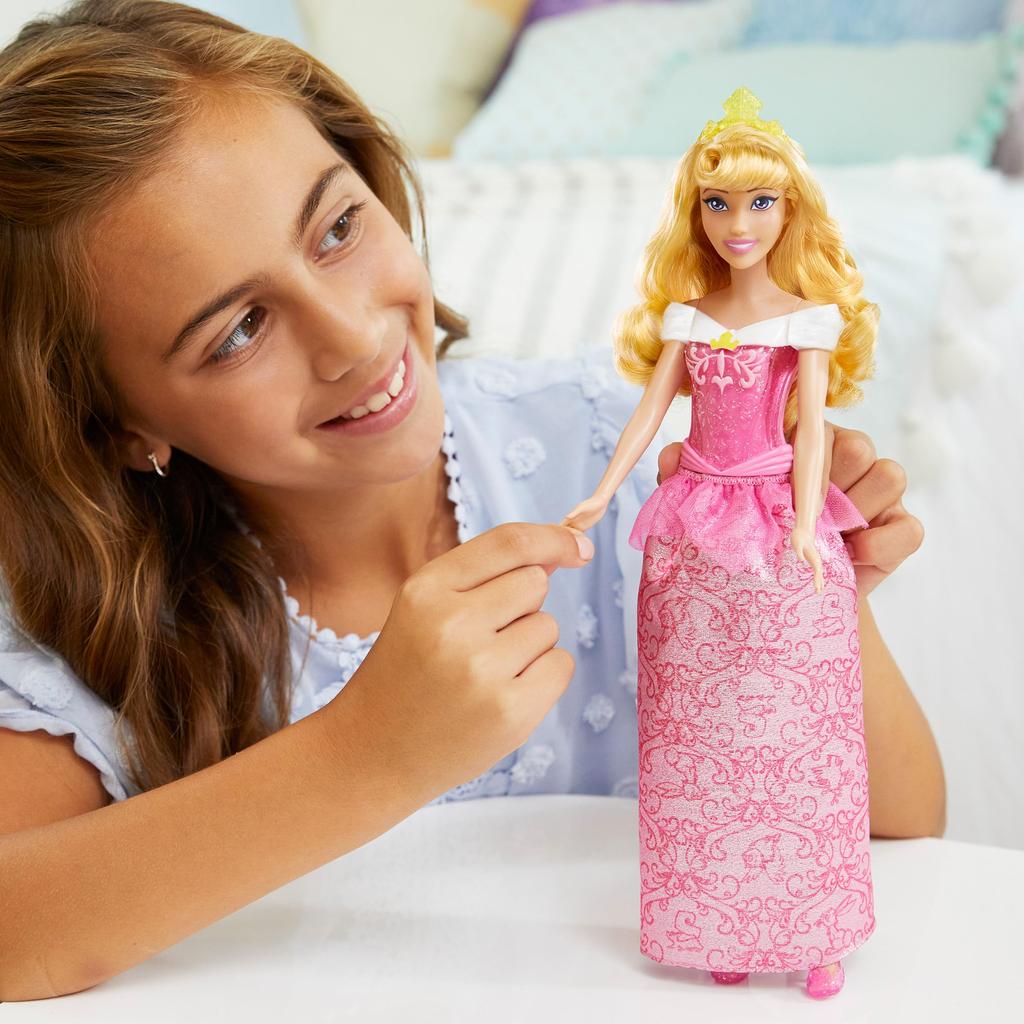 MATTEL Disney Princess Принцесса Аврора в возрасте HLW09 [Кукла-одевалка/кукла] [3 шт.]