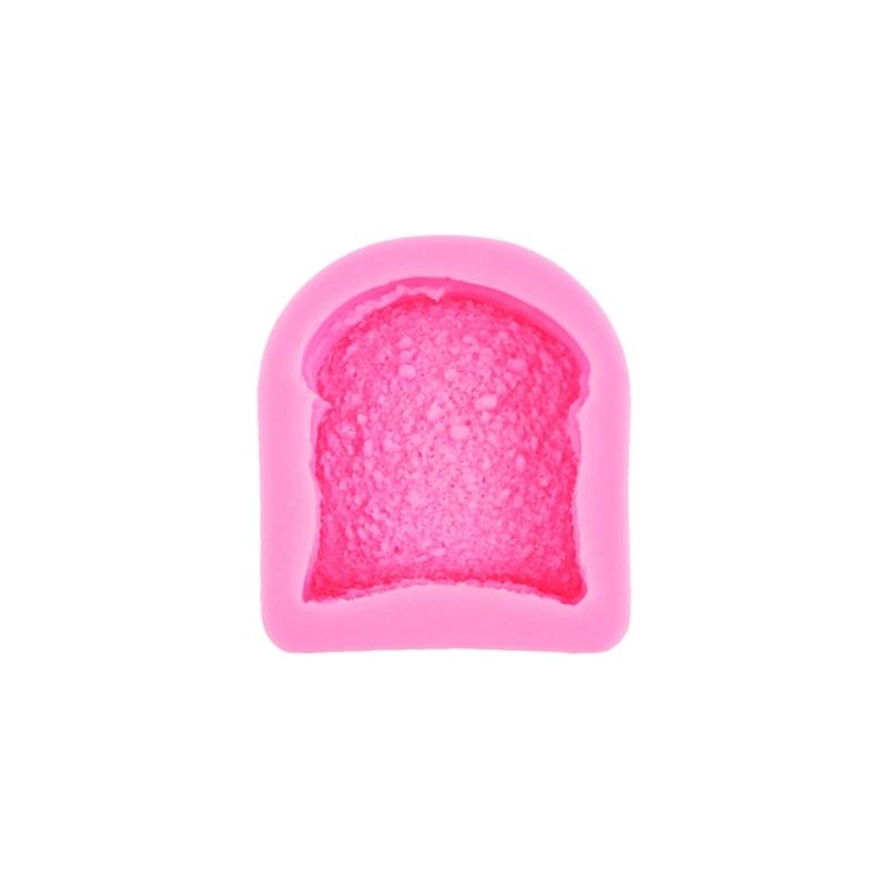 Sliced Toast Bread Silicone Mold DIY Cake Pastry Baking Mold Cake Decorating Tool for Making Chocolate Fondant Nonstick