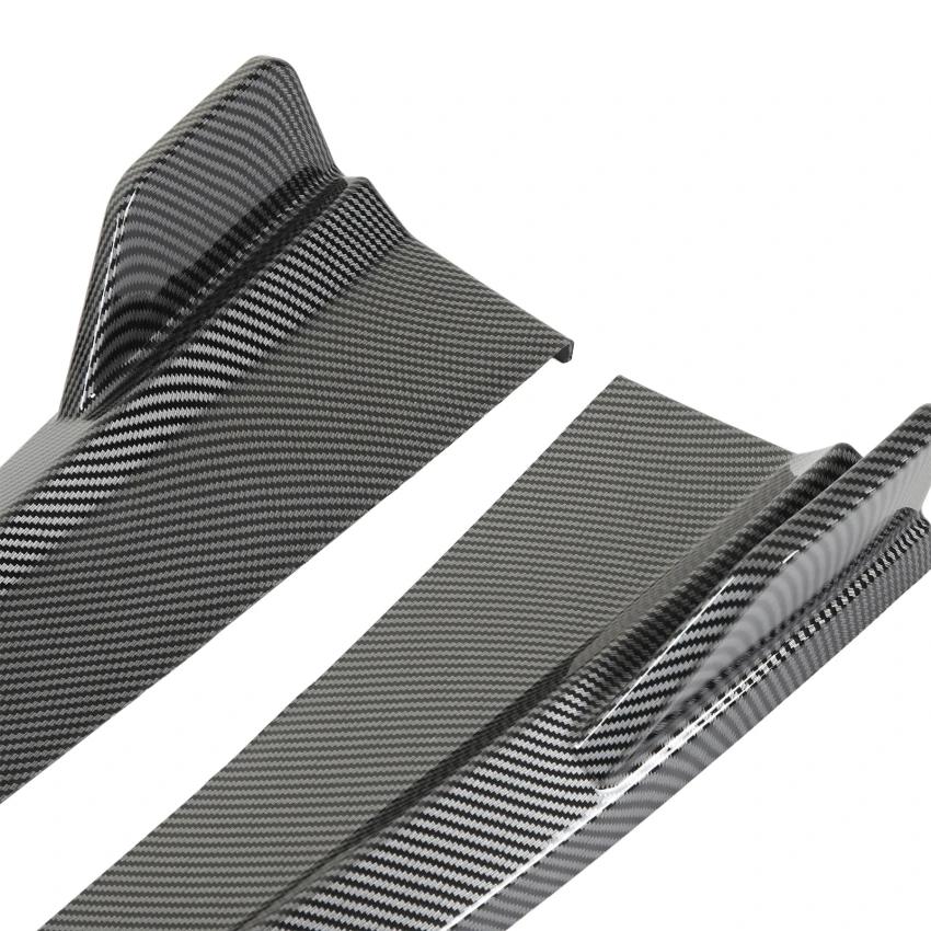 Car Rear Bumper Diffuser Side Splitters For Mercedes Benz C Class W205 C180 C200 C260 C43 AMG 2015-2021 Body Kits Tuning
