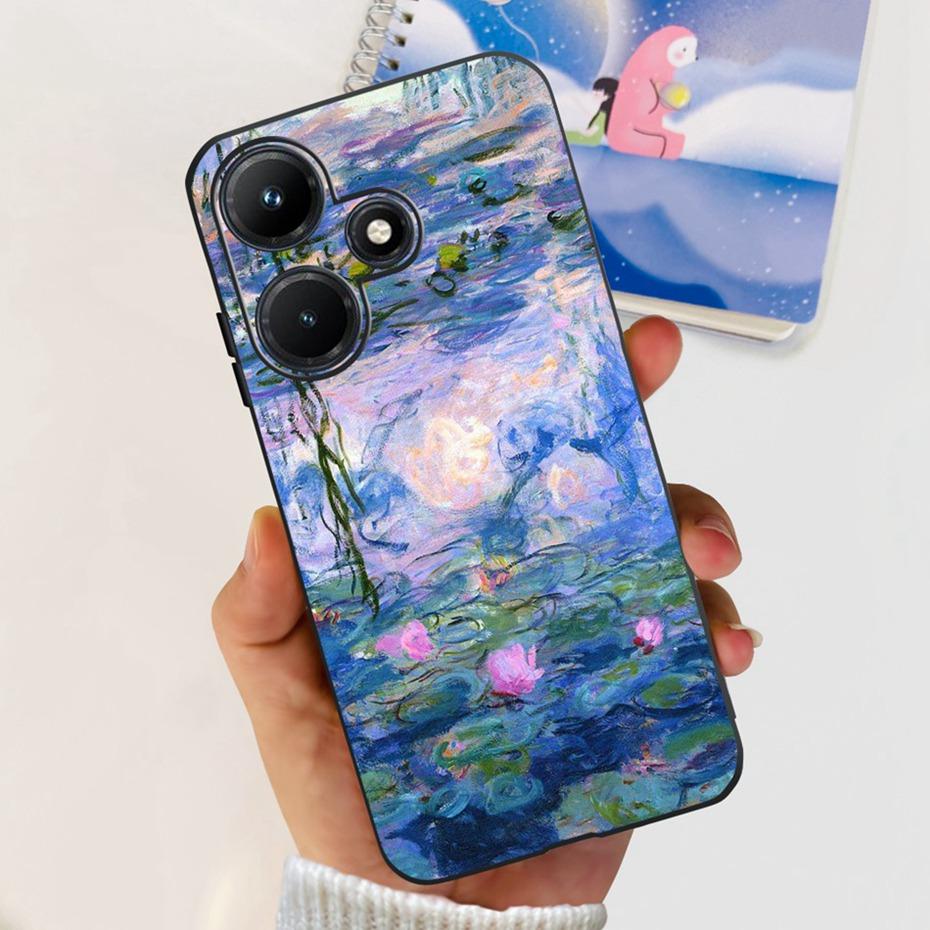 Милый Чехол Для Телефона Для Infinix Hot 30i Hot30 30 Play NFC 2023 Мягкий Силиконовый ТПУ Задняя Крышка Для Infinix Hot30i Hot 30 30Play